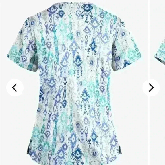 Strictly Scrubs V-Neck Top M - Picture 2 of 4